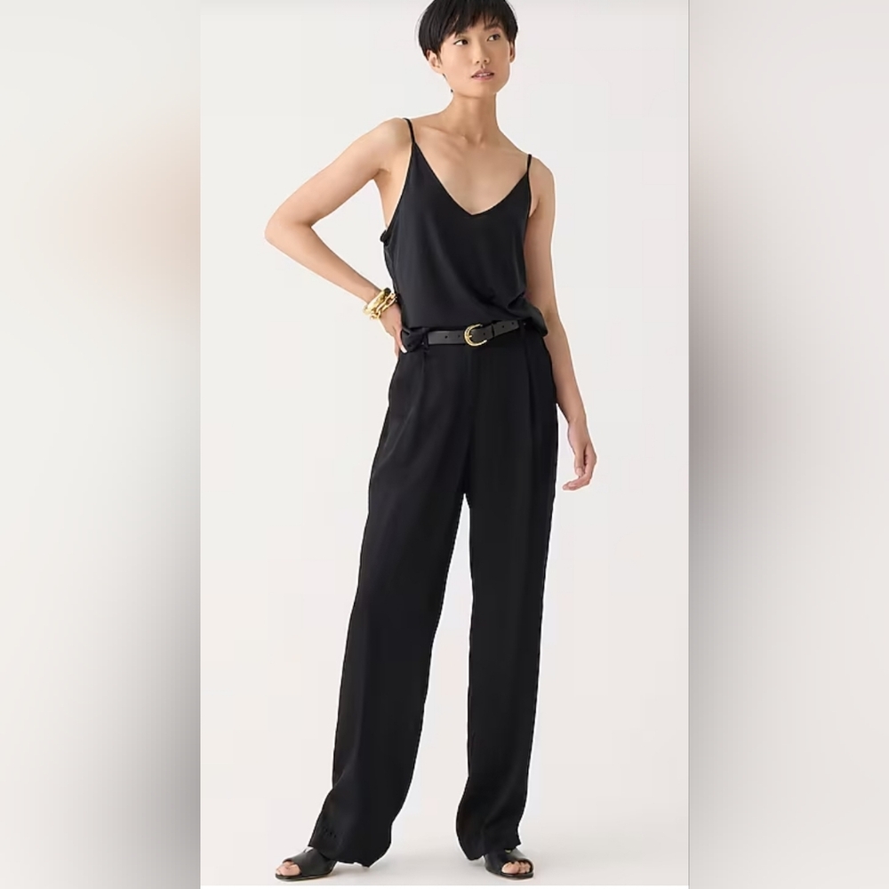 J.Crew - Luster Crepe Essential Pant - 24